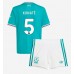Liverpool Ibrahima Konate #5 Tredjedraktsett Barn 2025-26 Korte ermer (+ Korte bukser)